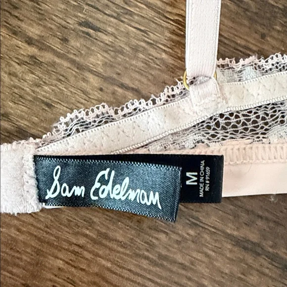 Sam Edelman Pink Lace Bralette - Picture 5 of 5